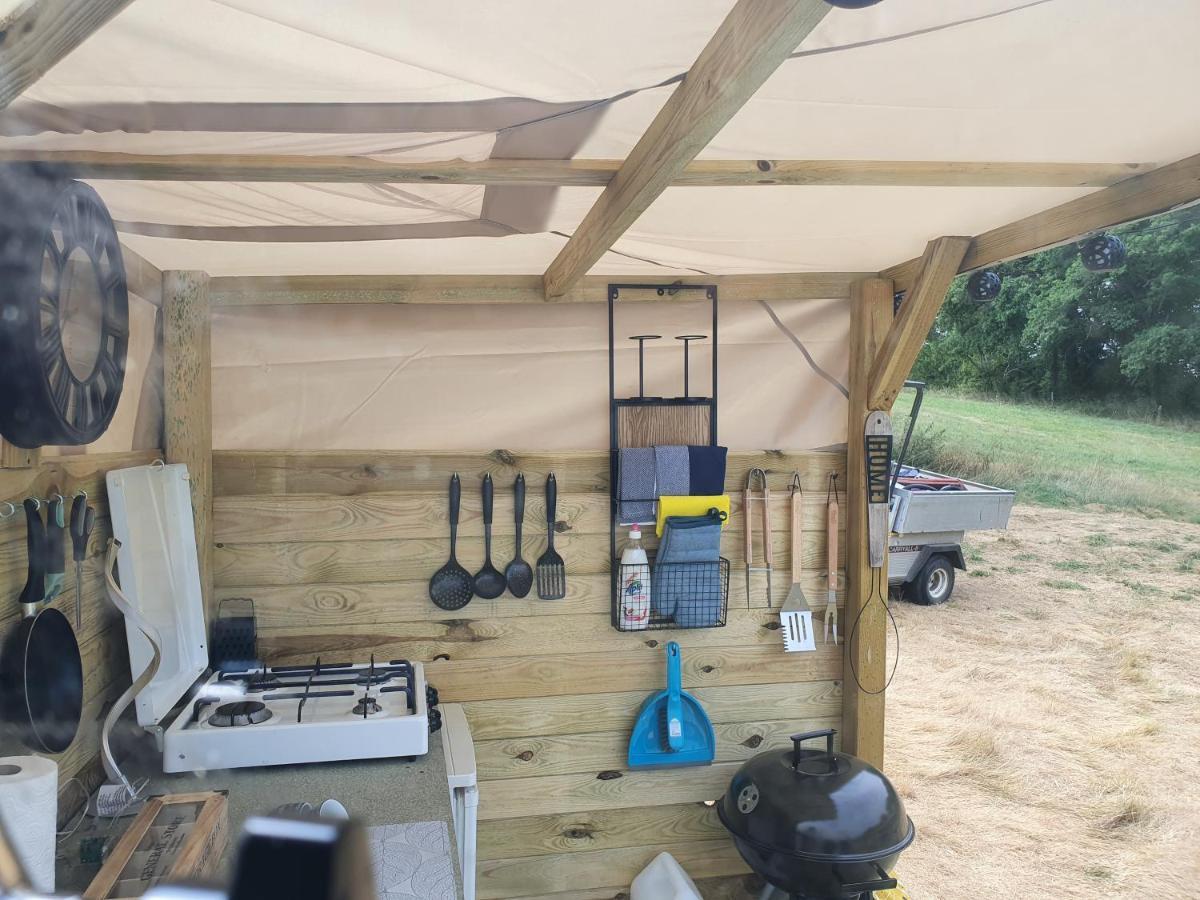 Moulin Du Pommier Glamping & Camping Saulgond Екстериор снимка