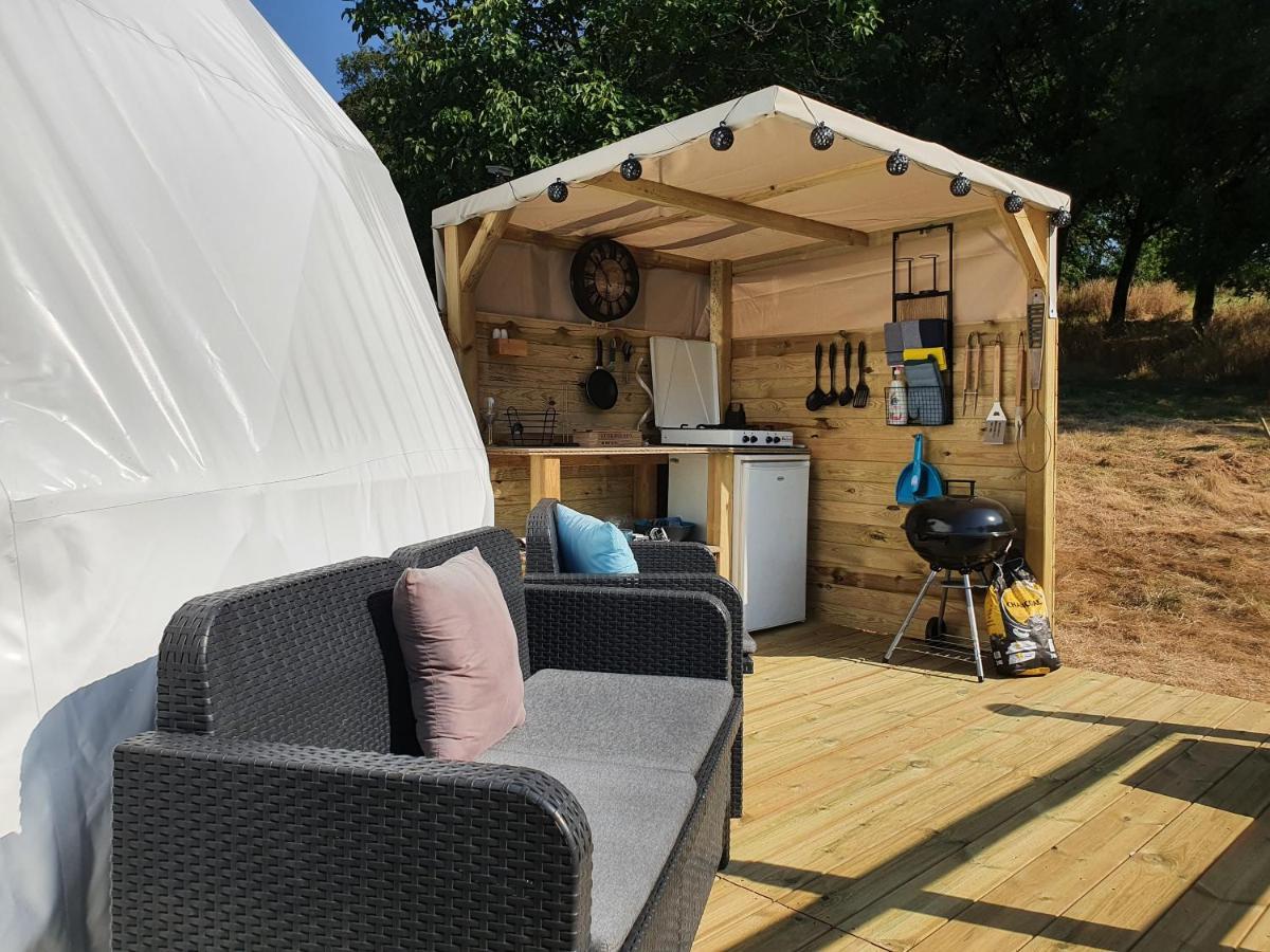 Moulin Du Pommier Glamping & Camping Saulgond Екстериор снимка